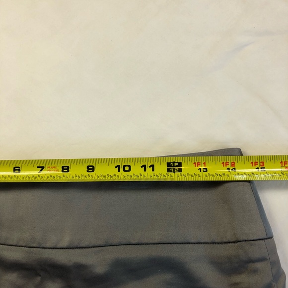 Castellani gray pencil skirt sexy silky - Picture 7 of 8